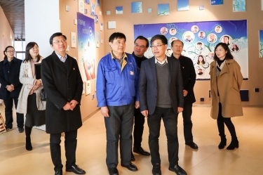 浙江省民政厅领导到金沙9001以诚为本开展“三服务”活动