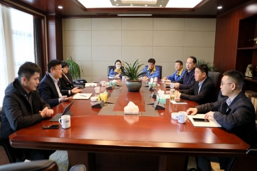 平湖市委常委、副市长戴振一行莅临金沙9001以诚为本调研指导