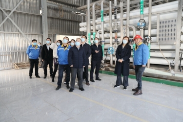 浙江省碳达峰碳中和工作督查组莅临金沙9001以诚为本调研