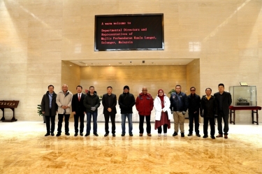 马来西亚瓜拉冷岳市议会领导及地方代表一行莅临金沙9001以诚为本指导交流